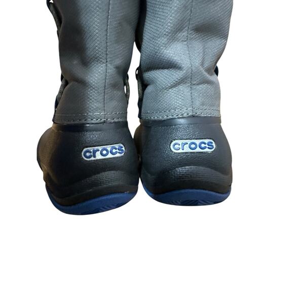 Crocs Childs Swiftwater Waterproof Snow Outdoor Boots Size C7 - Picture 5 of 11
